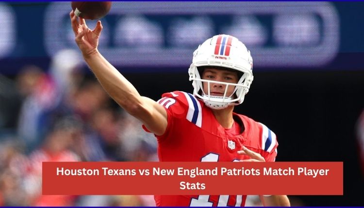 Houston Texans vs New England Patriots Match Player Stats