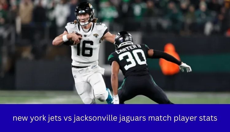 new york jets vs jacksonville jaguars match player stats