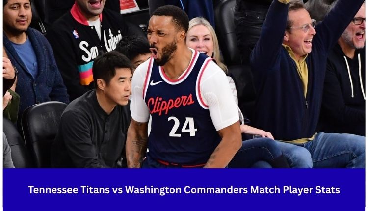 Tennessee Titans vs Washington Commanders Match Player Stats