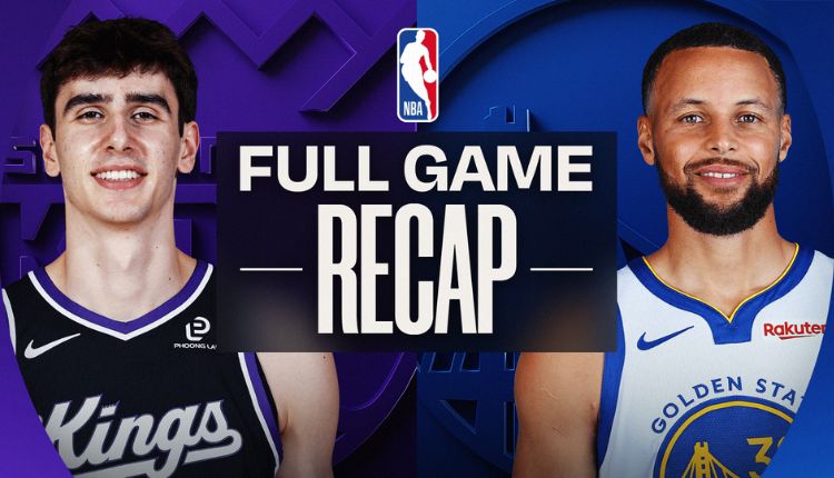 Sacramento Kings vs Golden State Warriors Match Player Stats